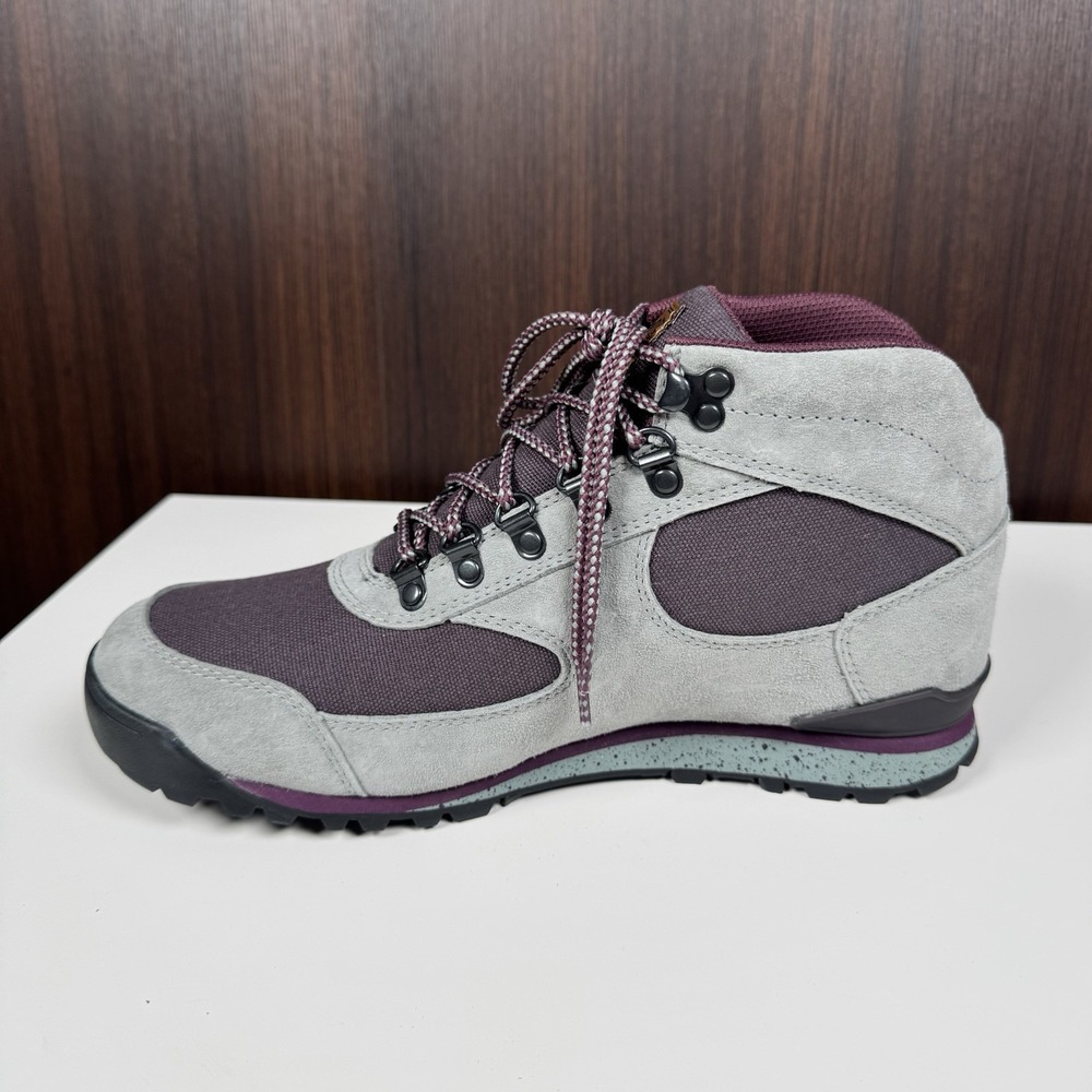 Danner Dry Waterproof 37369 Jag Hiking Boots - Dusty Gray / Aubergine - 10- NEW - Picture 8 of 16